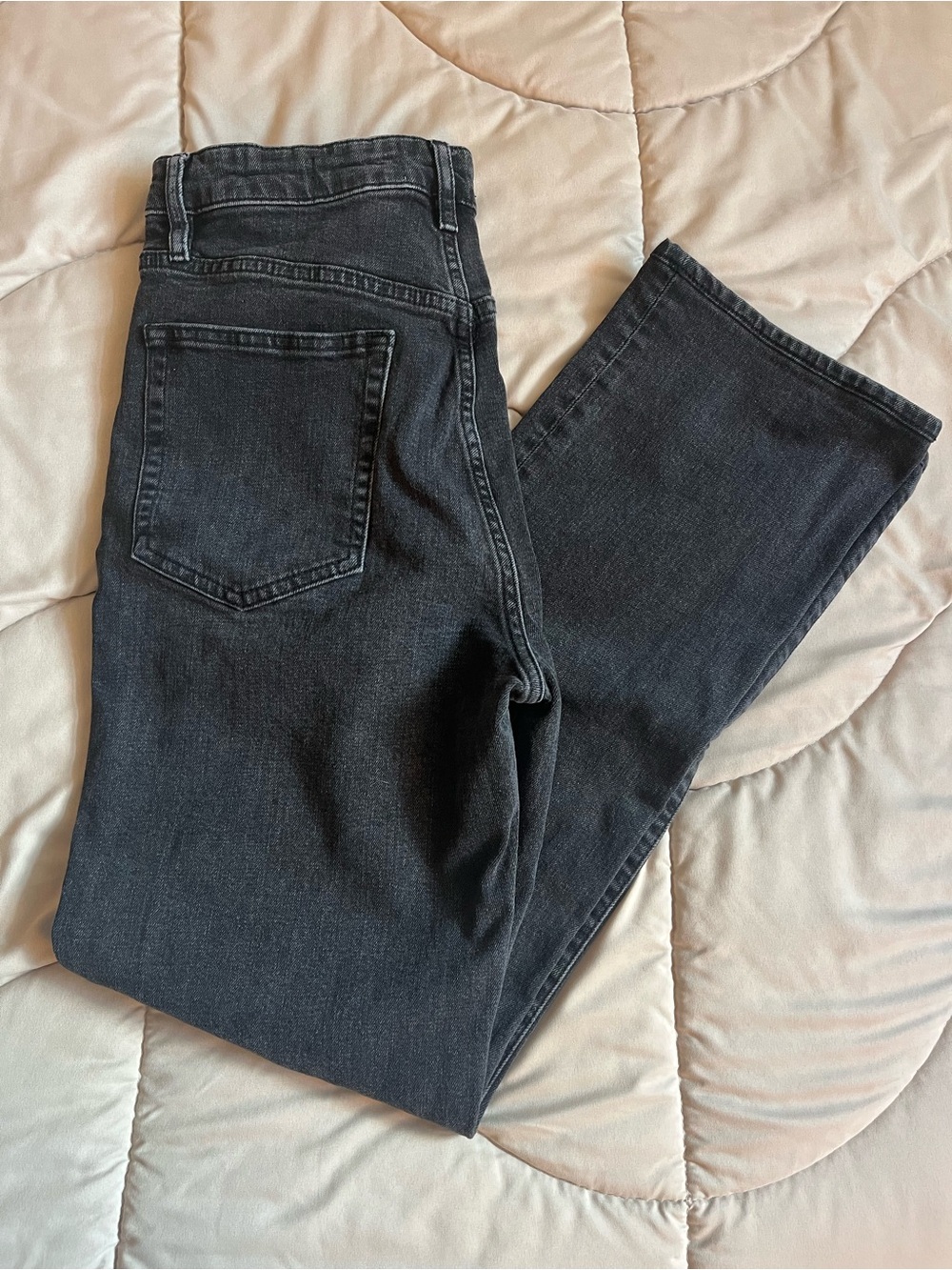 Frame The Ruler High Waist Straight Leg Jeans Sz 30